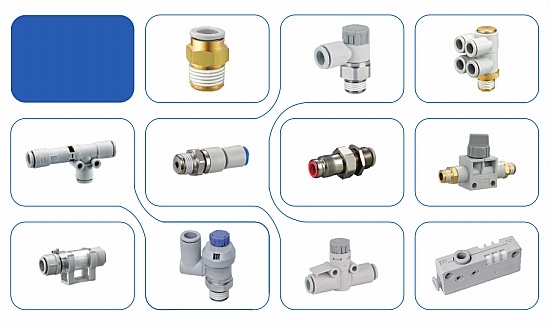 Quick change connector gas regulator Connect Fittings